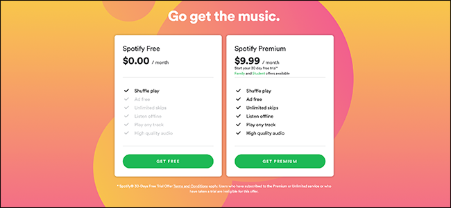 How to go premium on spotify ios